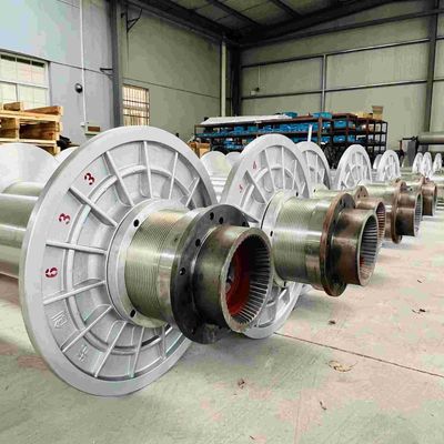 Aluminum Warp Beam 1900mm Length For Rapier Loom Machine