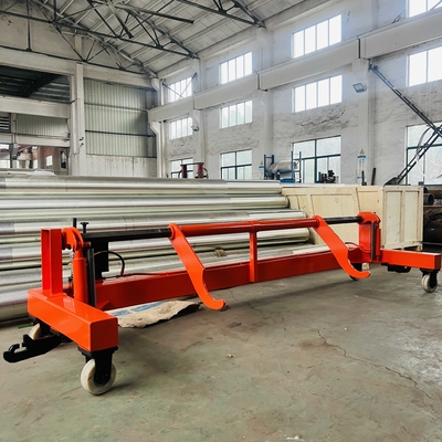 100mm Textile Warp Beam Trolley Hydraulic Weaving Four Wheel