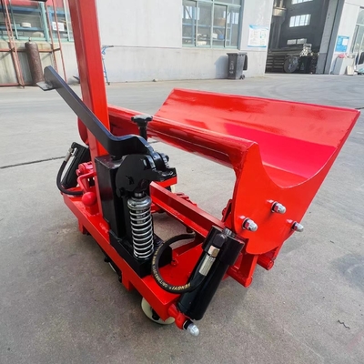 Textile Hydraulic Warp Beam Trolley Cloth Roll Doffing 300 - 500mm Diameter