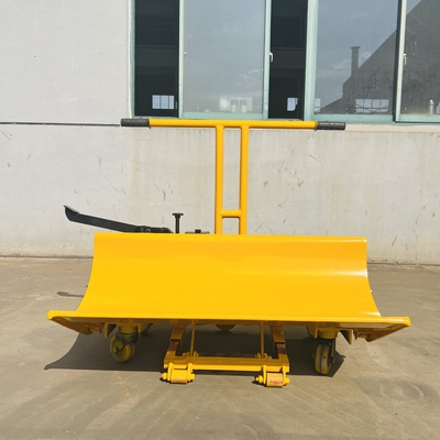 Hydraulic Cloth Roll Transport Trolley Doffing Easy Handle