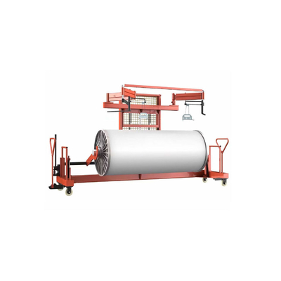 Customized Hydraulic Warp Beam Trolley Heald Frame Lifter And Carrier High Capacity
