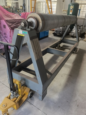 Steel Warp Beam Trolley Lifting 300mm Tractor Hand Heavy Weight Lifting Trolley