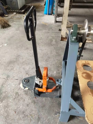 Steel Warp Beam Trolley Lifting 300mm Tractor Hand Heavy Weight Lifting Trolley