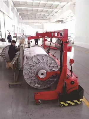 High Duty Steel Hydraulic Heald Frame Warp Beam Trolley Lift