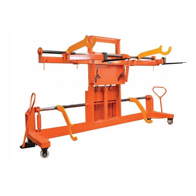 Manual Hydraulic Warp Beam Trolley Empty Upper And Bottom Beams Carried Together