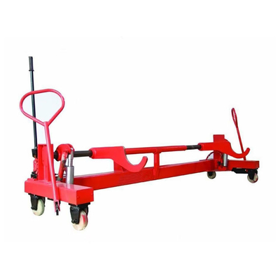 Customized Manual Warp beam trolley Hydraul Transport cart