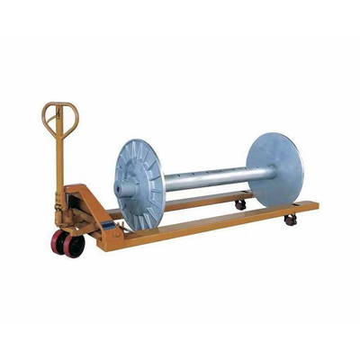 1000kg Warp Beam Trolley Weaving Factory Fabric Roll Trolley