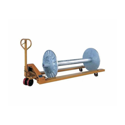 Hydraulic Empty Warp Beam Transport Trolley Textile Industry Fabric Pack And Roll