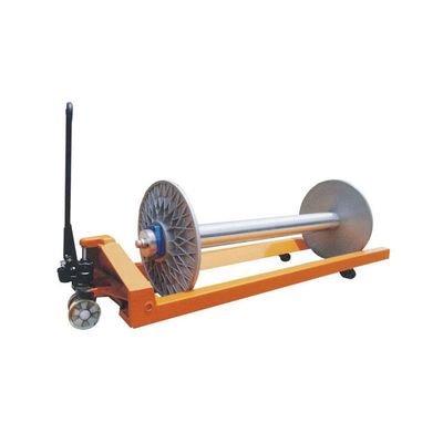 Hydraulic Empty Warp Beam Transport Trolley Textile Industry Fabric Pack And Roll