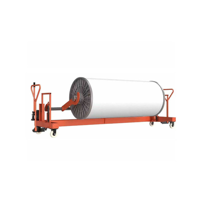 Customized Hydraulic Textile Hand Lift Trolley Fabric Pack And Roll  100 - 400mm