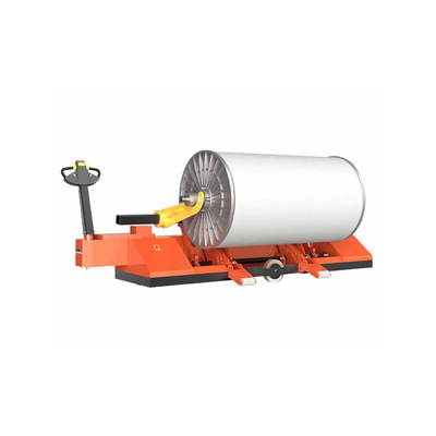 Hydraulic Empty Warp Beam Transport Trolley Fabric Pack And Roll