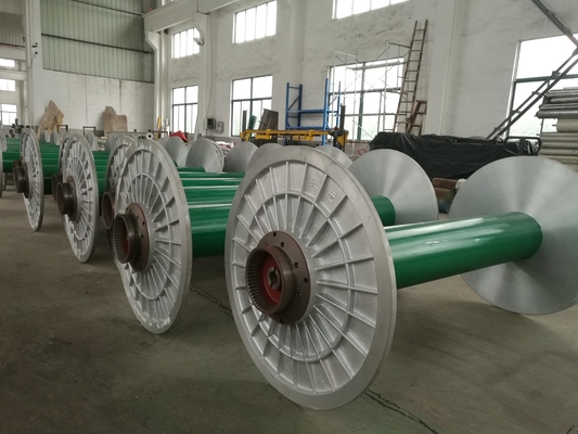 Widely Used Steel Aluminum Customized weaving loom beam for Karl Mayer Warping Machine