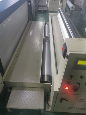 4.5meters Fabric Roll Winding Machine Cloth Winder For Electric Press Rolling Lift