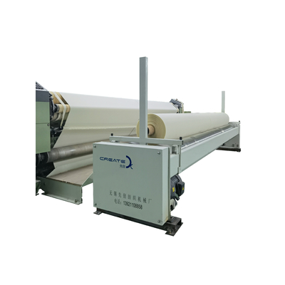 Narrow Fabric Roll Winding Machine Rewinding Doffing Device