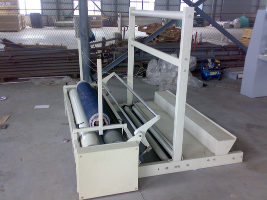 Narrow Fabric Roll Winding Machine Rewinding Doffing Device