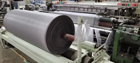 Narrow Fabric Roll Winding Machine Rewinding Doffing Device
