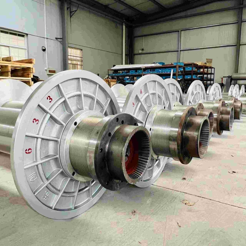Aluminum Weaving Warp Beam 2100mm For Rapier Loom Machine