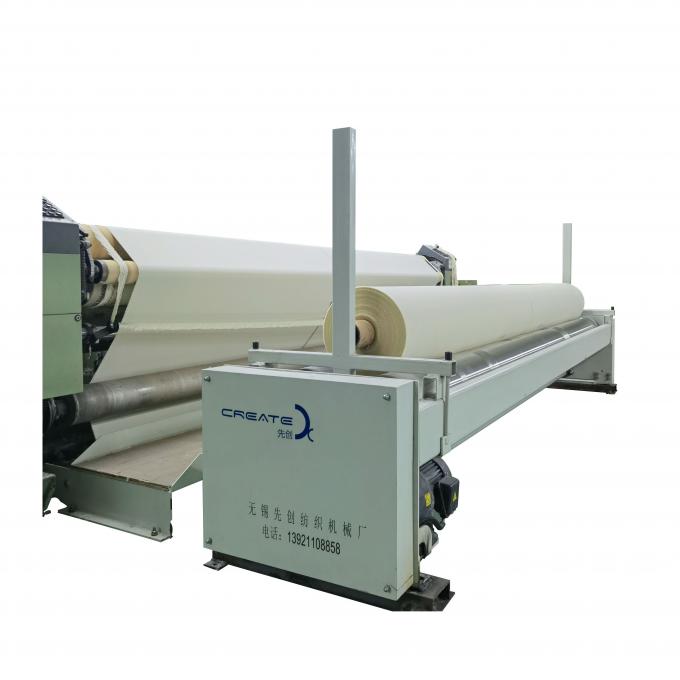 Horizontal Fabric Winding Machine Cloth Weaving High Speed